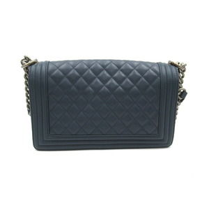 Chanel Blue Boy Bag  Shoulder Chain